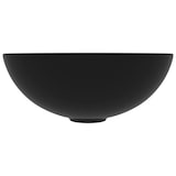 thumbnail of vidaXL Waschbecken Keramik Matt-Schwarz Rund