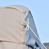 thumbnail of Outsunny cenador de jardín 3x3 m pabellón de exterior con doble techo de ventilación 4 cortinas laterales 8 orificios de drenaje para fiestas patio