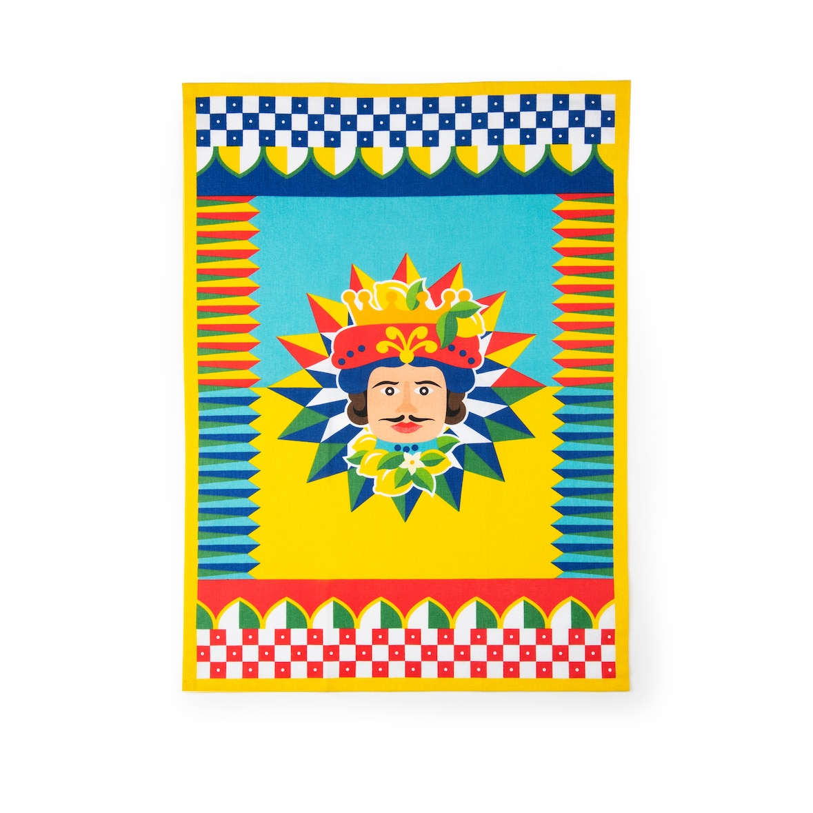 Excelsa Küchentuch Sicilian Rhapsody Baumwolle 50x70 cm Mehrfarbig