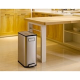 thumbnail of EKO RVS-afvalemmer Roestvrij-staal 297 mm 487 mm 685 mm zilver