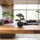 thumbnail of WellHome - Bonsai artificial en maceta de cerámica 35 x 32 x 34cm