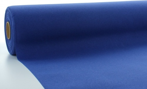 Mank Tischdeckenrolle Airlaid Royalblau, 120 cm x 25 m , 1 Stück - Tischtuch Tischdecke stoffähnlich