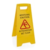 thumbnail of WAS Germany - Aufsteller Achtung Rutschgefahr, 42 x 30 x 60 cm, Kunststoff gelb