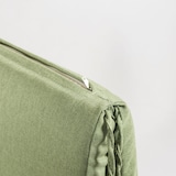 thumbnail of Almofada para espreguiçadeira de jardim, repelente à água, poliéster 200 gr, cor verde, 78 + 118 cm x60 cm x5 cm