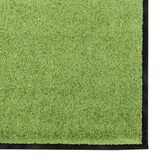 thumbnail of vidaXL Deurmat Anders Groen en Zwart 120 x 250 cm Polyamide en PVC