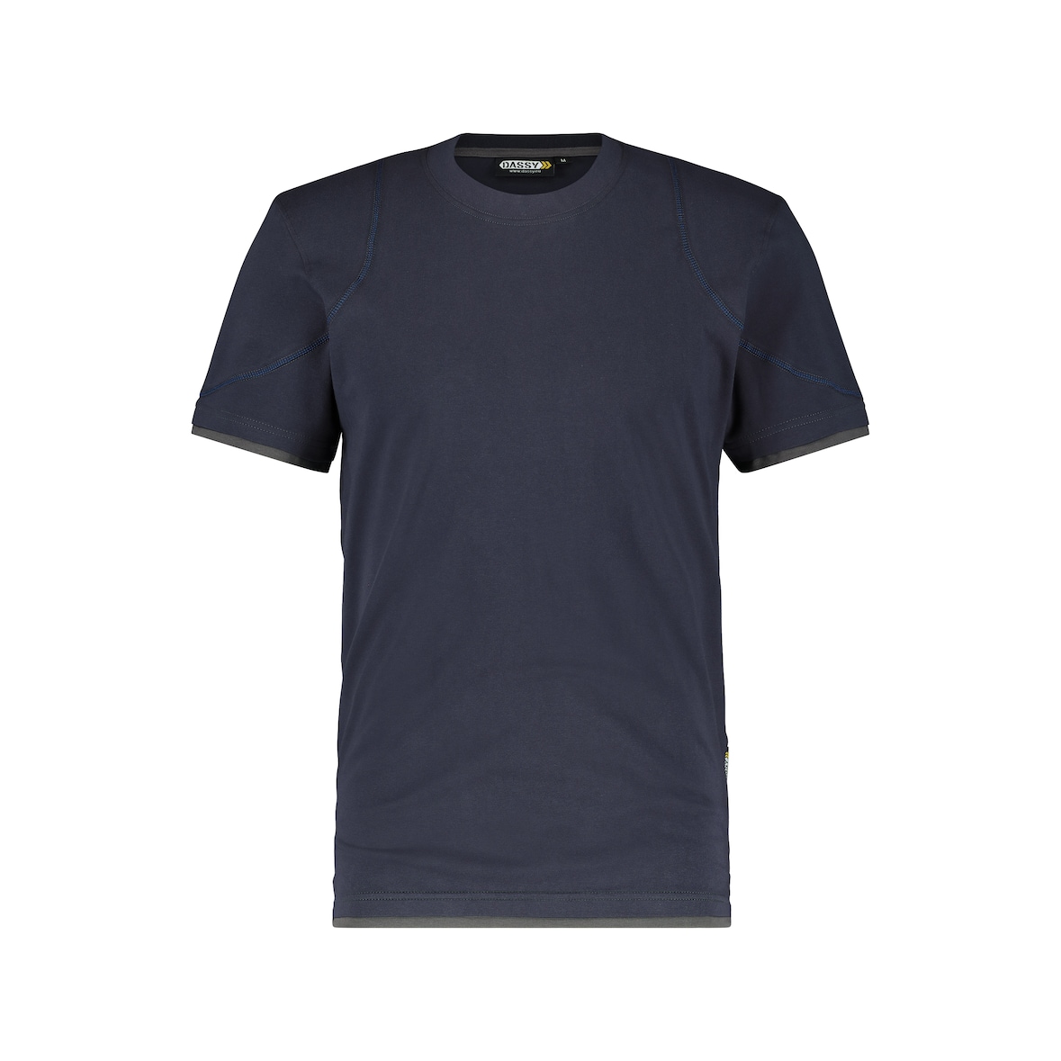 DASSY® Kinetic T-Shirt Arbeit nachtblau/anthrazitgrau S