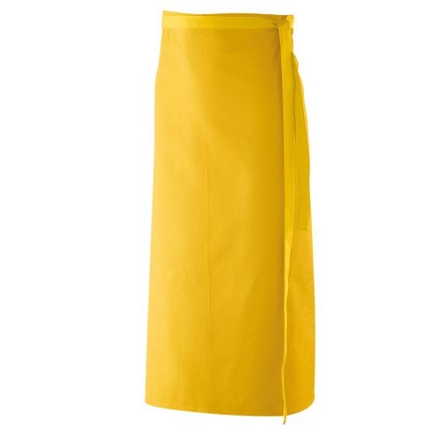 102 - Vorbinder B 100 x L 80 cm : gelb 65% Polyester 35%Baumwolle 220 g/m²