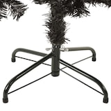 thumbnail of vidaXL Schlanker Weihnachtsbaum Schwarz 150 cm
