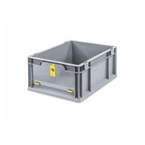 thumbnail of PROREGAL Eurobox NextGen Insight Cover | HxBxT 17x30x40 | 16 Liter | Niedrig/Gelb | Eurobehälter, Transportbox, Transportbehälter, Stapelbehälter