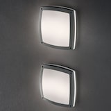 thumbnail of Applique Moderna Cometa Alluminio-Materie Plastiche Antracite 3 Luci E14