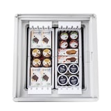 thumbnail of METRO PROFESSIONAL Vetrina congelatore GICC1108, 60.5 x 87 x 65.3 cm, 108 L, con serratura e chiave, bianco