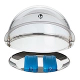 thumbnail of APS 09082 Présentoir réfrigéré rond avec cloche roll-top Fresh Ø 38 cm, H 24 cm