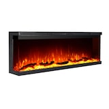 thumbnail of Elektrischer Wandkamin, 3-seitiger Einbaukamin, BOSTON100 L101,6 x T20 x H44