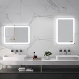 thumbnail of HOMCOM Specchio Bagno Touch con Luce LED e Funzione Antiappannamento