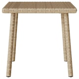 thumbnail of vidaXL Garten-Couchtisch Rechteckig Beige 40x40x37 cm Poly Rattan