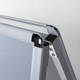 thumbnail of Cavalletto pubblicitario da esposizione 70x100 (arrotondato - 25 mm) ZP70x100R25