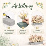 thumbnail of Trocken Steckschaum Kranz 40cm ringförmige Plastikunterlage Trockenblumen Kunstblumen Steckmasse Steckschwamm Blumensteckschaum Ring Floristik Zubehör
