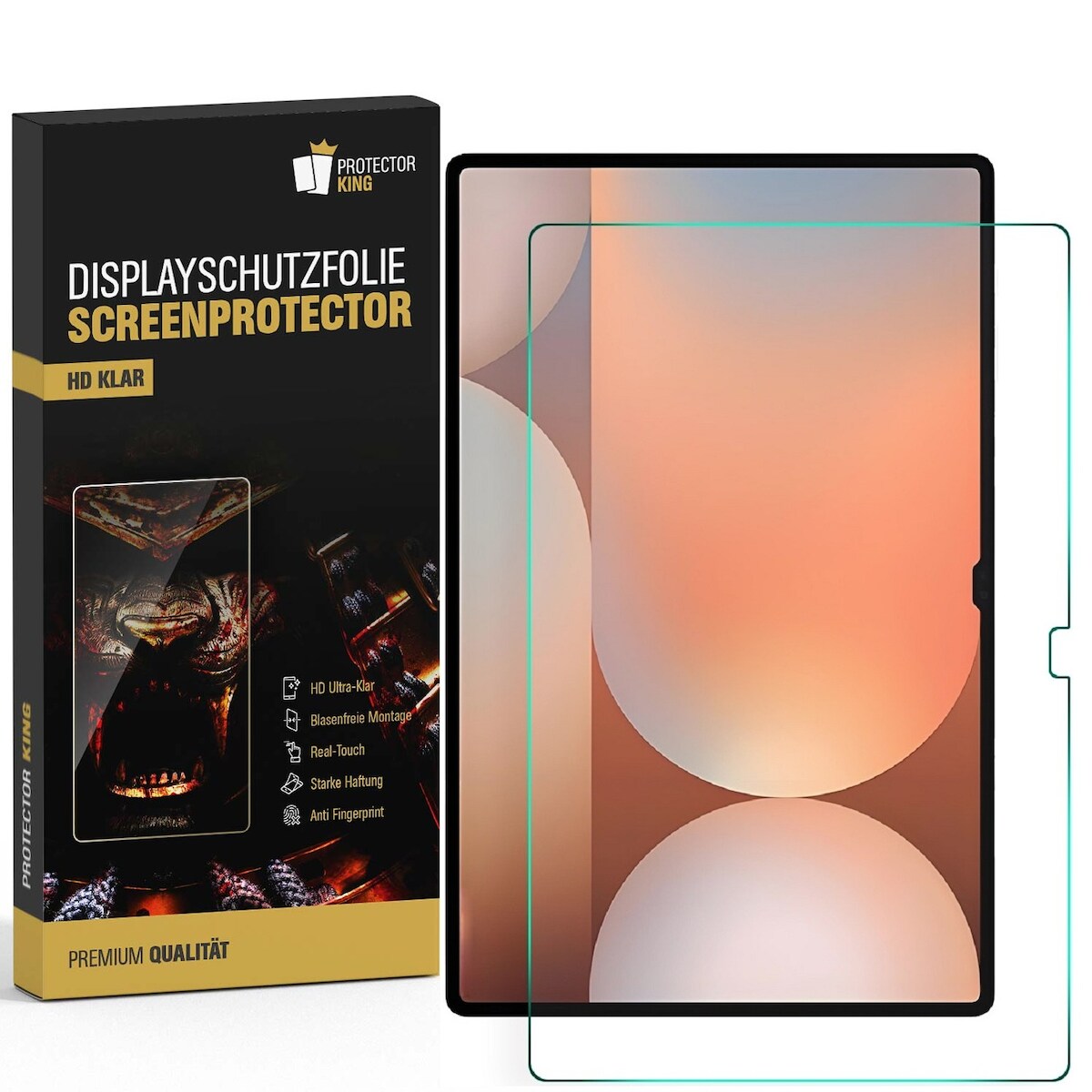 4x Displayschutz für Samsung Galaxy Tab S10 FE HD klar Displayschutzfolie Schutzfolie Folie Screen-Protector