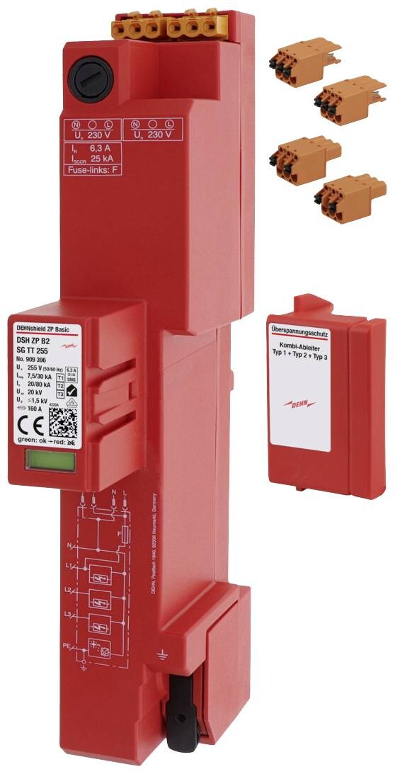 DEHN 909396 DSH ZP B2 SG TT 255 Überspannungsschutz-Ableiter 1 St.