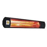 thumbnail of METRO Professional Elektrische wand heater, aluminium / staal, 62.3 x 10.5 x 7,2 cm, 2 vermogensniveaus, 2000 W, zwart