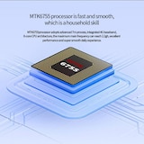 thumbnail of Tablette Tactile 10 Pouces Android 11 Octa Core 8Go+128Go Double Sim 4G LTE Avec Étui Bleu YONIS