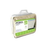 thumbnail of Sombreado velo, repelente de agua, 5 x 5 m, 160 g/m², poliéster, cuadrado, crema