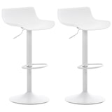 thumbnail of Conjunto de 2 bancos de bar Aveiro branco