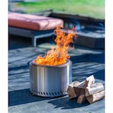 thumbnail of Cheminée à pellets RedFire Volcano Extra Large – acier inoxydable 304 – Ø49,5 cm – hauteur 36 cm – inox