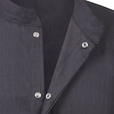 thumbnail of METRO PROFESSIONAL Heren koksjas 3/4 mouw, maat S, denim look, zwart