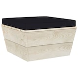 thumbnail of vidaXL Palettenkissen Schwarz 60x60x8 cm Oxford-Gewebe