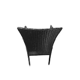 thumbnail of METRO PROFESSIONAL Poltrona impilabile con cuscino Noelani, polyrattan, nero