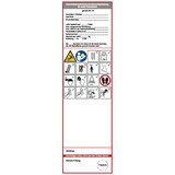 thumbnail of Grundplakette, Mobile Podestleitern, Folie, 225 x 65 mm - gem. EN 131 - 65x225 mm Folie selbstklebend