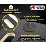 thumbnail of PROREGAL Mega Deal 10x Profi Transportroller mit 4 Rollen | HxBxT 11,5x30x60cm | Traglast 200kg | Siebdruckplatte | Schwarz | Möbelroller Rollbrett