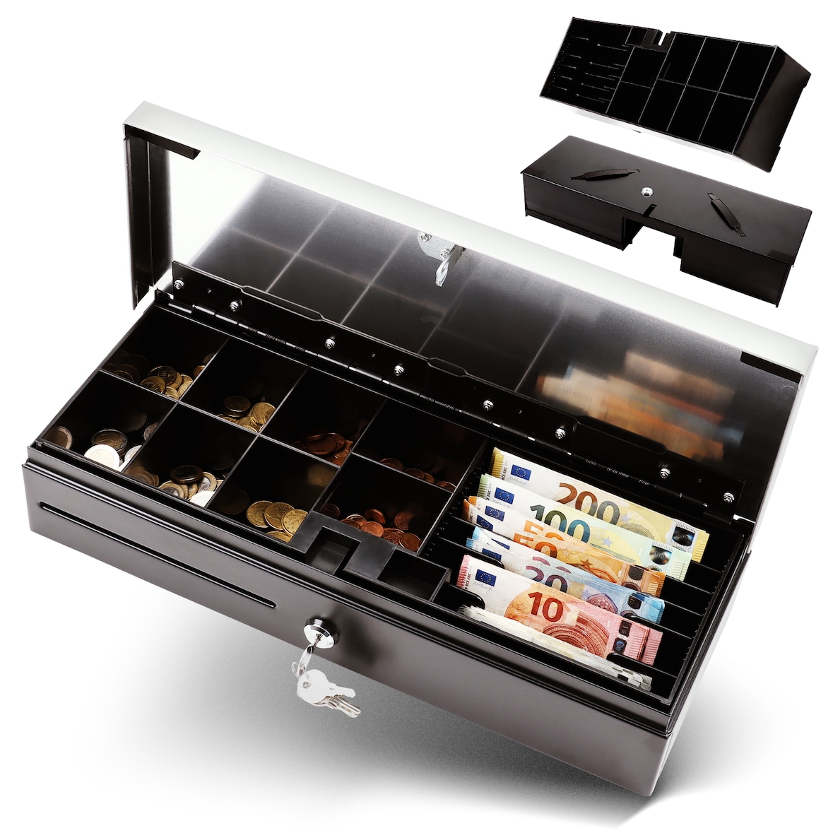 Kassenschublade Geldschublade Kassenlade HS 170 Steel edelstahl