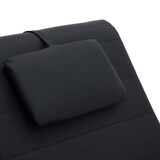 thumbnail of vidaXL Massage-Chaiselongue mit Kissen Schwarz Kunstleder