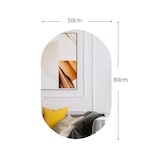 thumbnail of Espelho LED COSTWAY 80 x 50 cm com Aquecimento Espelho Anti-Neblina, Espelho de Banheiro 3000K-6500K Dimmable