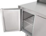 thumbnail of GastroHero Kühltisch Profi 2/2 mit Aufkantung - GN 1/1