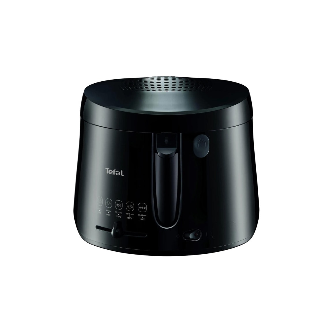 Tefal FF1078 Maxi Fry Schwarz Fritteuse - 1 kg Kapazität, 2 Liter, Cool-Touch