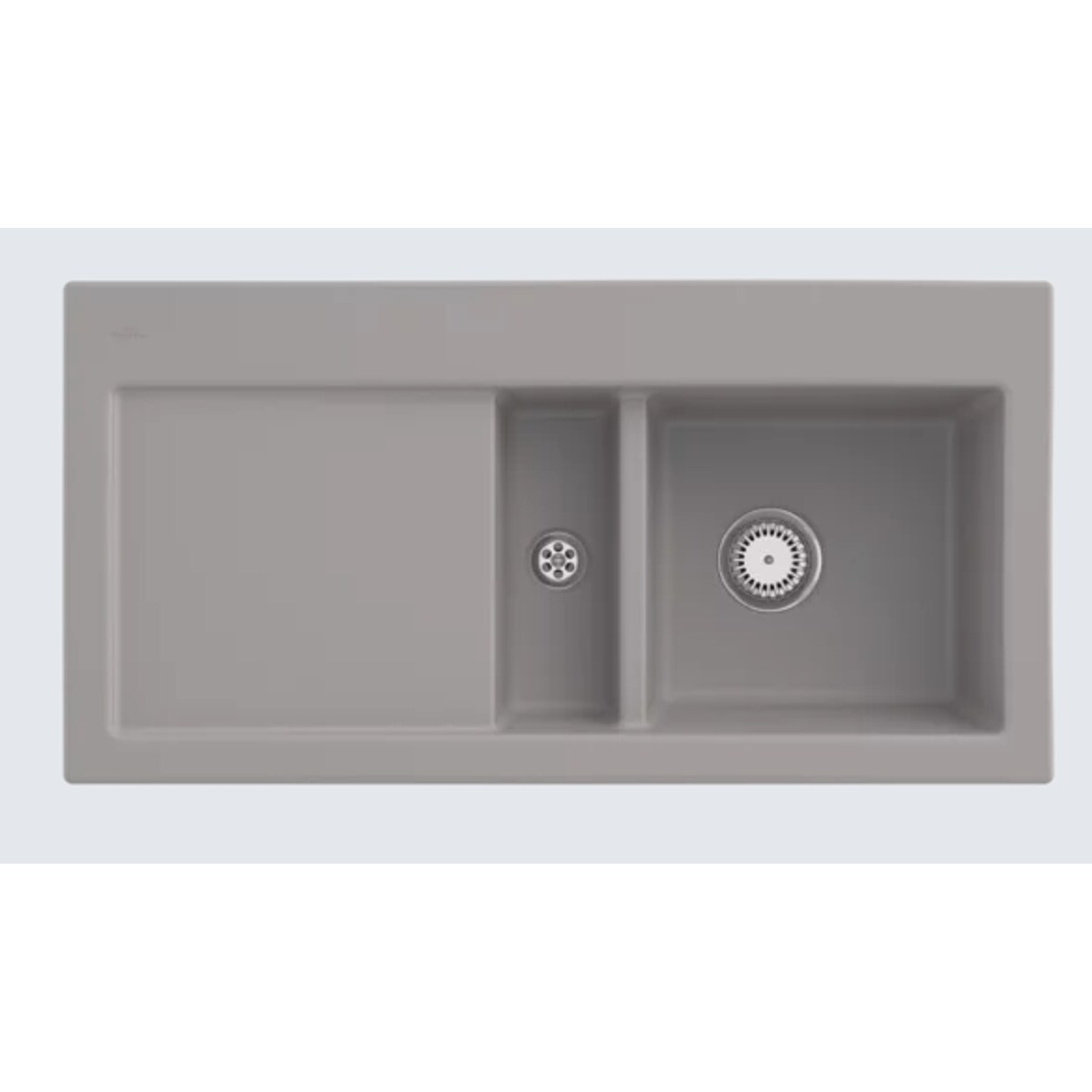 Villeroy&Boch Spülbecken, Küchenspüle Subway 60 Fossil 1000x510mm, Unterschrankbreite 60cm