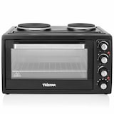 thumbnail of Tristar Umluftofen mit zwei Kochplatten OV-1443 3100 W 38 L