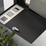 thumbnail of HOMCOM Cassetta Postale con 2 Chiavi di Sicurezza in Metallo Nera