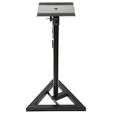 thumbnail of Support d'enceinte Ibiza light SST02 - Base triangulaire stable en métal - Hauteur ajustable de 75 à 130cm, projecteur, light