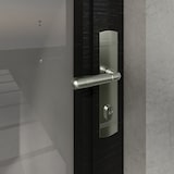 thumbnail of Sicherheitsbeschlag Schutzbeschlag Nickel matt Türbeschlag Drücker/Drücker 10/92