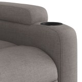 thumbnail of vidaXL Massagesessel Taupe Stoff