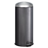 thumbnail of METRO Professional Treteimer, Edelstahl, Ø 29.2 x 67 cm, 30 L, grau