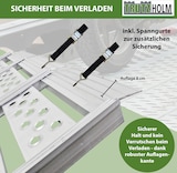 thumbnail of DREIBREIT by TRUTZHOLM Alu Auffahrrampe 175 cm 2-fach klappbar Tragkraft 1020kg gelocht Verladerampe