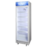 thumbnail of Gastro-Cool - Glastürkühlschrank mit Werbedisplay - weiß - GCDC400