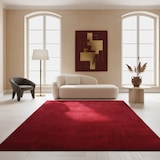 thumbnail of Teppich Flur Einfarbig Pflegeleicht Waschbar Strapazierfähig Wohnzimmer Schlafzimmer Rot 240x340 cm – ISAR von Kadima Design