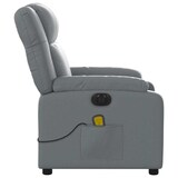 thumbnail of vidaXL Massagesessel Elektrisch Grau Kunstleder
