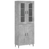 thumbnail of Helloshop26 - Buffet Sideboard Kommode Kleiderschrank Aufbewahrungsmöbel Organizer Küche Wohnzimmer Lounge hoch 69,5 x 34 x 180 cm 02_0034640